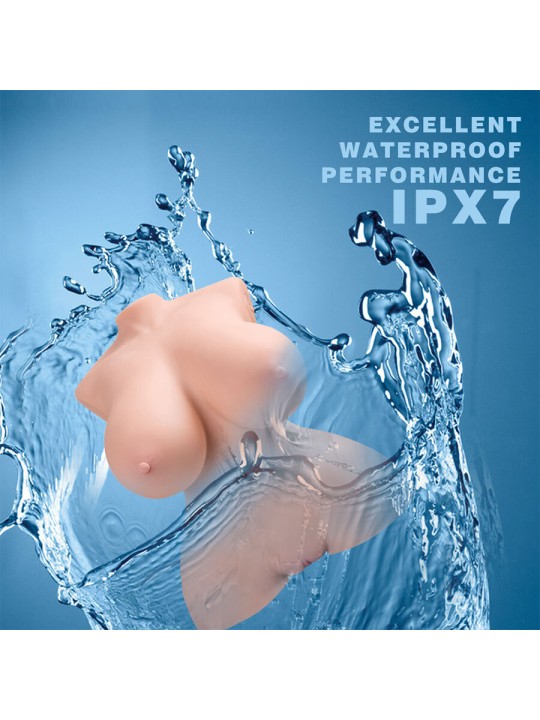 XISE TINY THRUSTING TORSO REALISTICO CON VIBRACION FEMENINO 40 CM