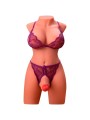 XISE MIAH LADY BOY TORSO FEMENINO CON DILDO CON VIBRACION Y THRUSTING 55 CM