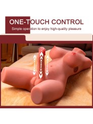 XISE MIAH LADY BOY TORSO FEMENINO CON DILDO CON VIBRACION Y THRUSTING 55 CM