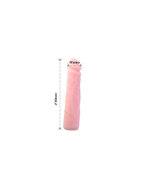 BAILE DILDO SILICONA TACTO PIEL REALISTICO 23 CM
