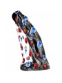 ALL BLACK DILDO REALISTA NEGRO FISTING 29 CM