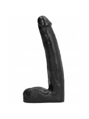 ALL BLACK DILDO REALISTICO 21 CM
