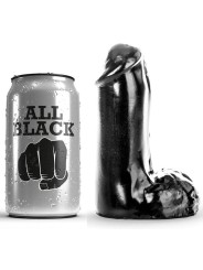 ALL BLACK DILDO REALISTICO 13 CM