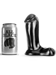 ALL BLACK DILDO REALISTICO 14 CM