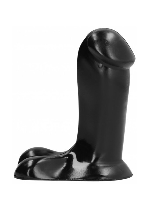 ALL BLACK DILDO REALISTICO 14 CM