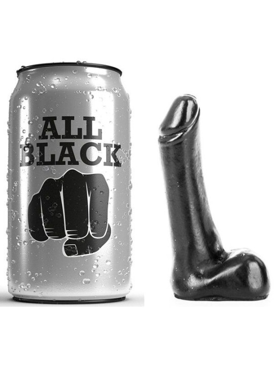 ALL BLACK DILDO 9 CM