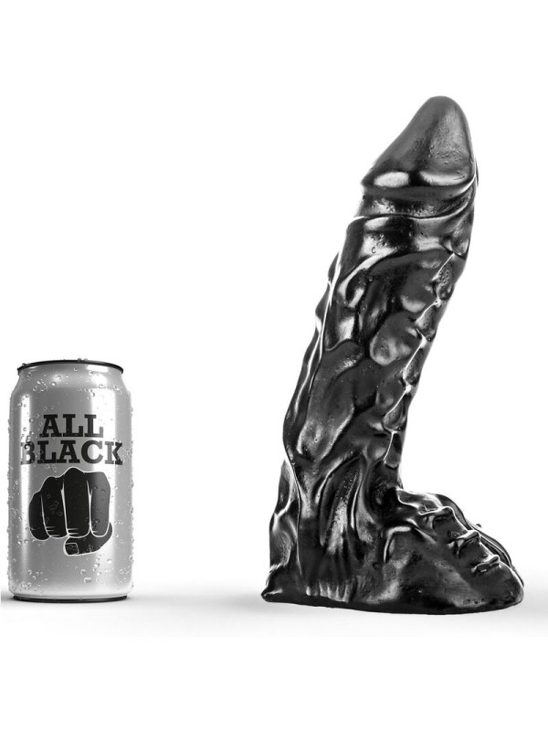 ALL BLACK DILDO 23 CM