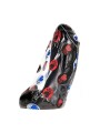 ALL BLACK DILDO REALISTICO 18 CM