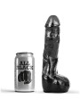 ALL BLACK PENE REALISTICO ANAL 20 CM