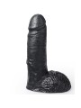 HUNG SYSTEM DILDO REALISTA COLOR NEGRO CESAR 19 CM