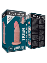ROCKARMY TIGER DILDO REALISTA DUAL DENSITY14 CM O 446 CM