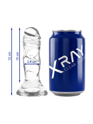X RAY CLEAR DILDO TRANSPARENTE 12 CM O 26 CM
