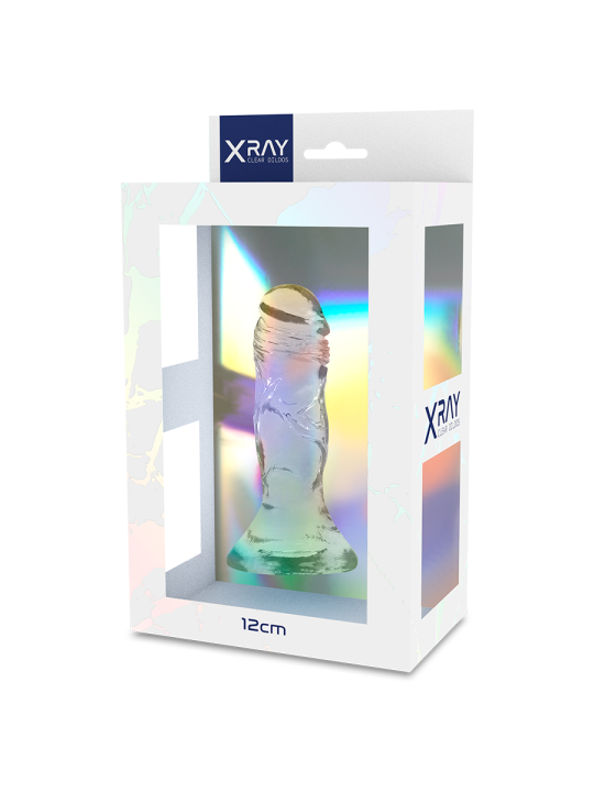 X RAY CLEAR DILDO TRANSPARENTE 12 CM O 26 CM