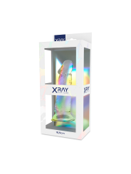 XRAY CLEAR DILDO TRANSPARENTE 165CM X 4CM
