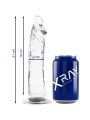 X RAY CLEAR DILDO TRANSPARENTE 21 CM O 4 CM