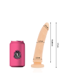 DELTA CLUB DILDO REALISTA NATURAL SILICONA MEDICA 17 CM O 3 CM