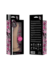 DELTA CLUB DILDO REALISTA NATURAL SILICONA MEDICA 17 CM O 3 CM
