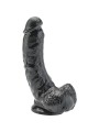 GET REAL DILDO 205 CM CON TESTICULOS NEGRO