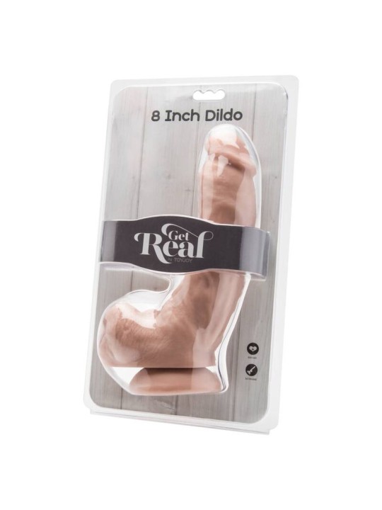 GET REAL DILDO 205 CM CON TESTICULOS NATURAL