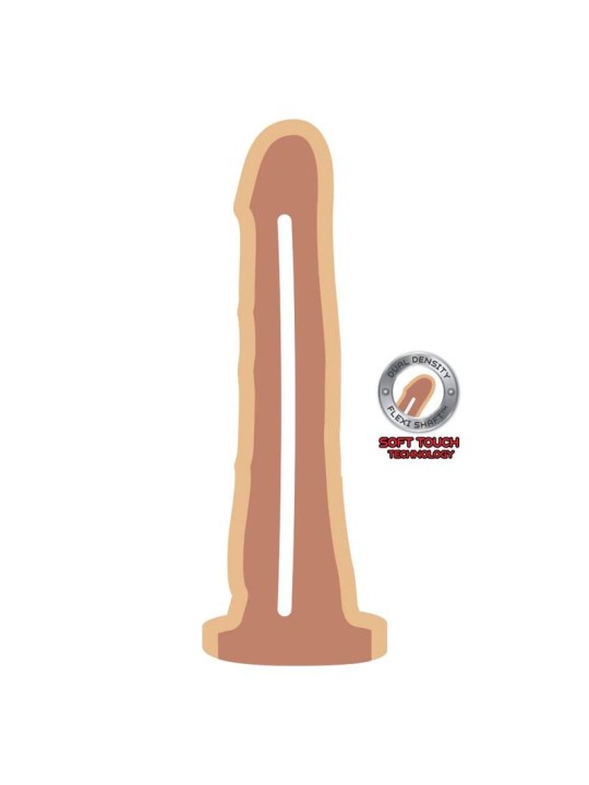 GET REAL DUAL DENSITY DONG 19 CM NATURAL