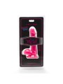 GET REAL HAPPY DICKS DILDO 12 CM CON TESTICULOS ROSA