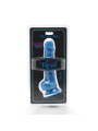 GET REAL HAPPY DICKS 19 CM CON TESTICULOS AZUL
