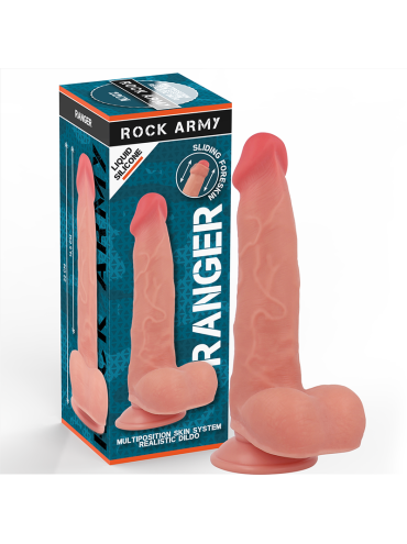 ROCKARMY RANGER DILDO REALISTA DUAL DENSITY LIQUID SILICONE 22 CM O 36 CM