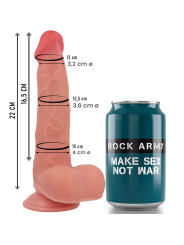 ROCKARMY RANGER DILDO REALISTA DUAL DENSITY LIQUID SILICONE 22 CM O 36 CM