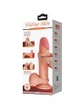 PRETTY LOVE SLIDING SKIN SERIES DILDO REALISTICO CON VENTOSA PIEL DESLIZANTE NATURAL 205 CM
