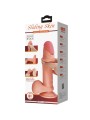 PRETTY LOVE SLIDING SKIN SERIES DILDO REALISTICO CON VENTOSA PIEL DESLIZANTE MULATO 205 CM