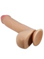 PRETTY LOVE SLIDING SKIN SERIES DILDO REALISTICO CON VENTOSA PIEL DESLIZANTE NATURAL 234 CM