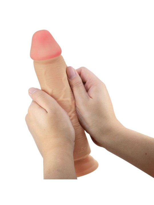 PRETTY LOVE SLIDING SKIN SERIES DILDO REALISTICO CON VENTOSA PIEL DESLIZANTE NATURAL 234 CM