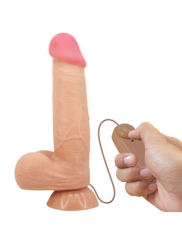 PRETTY LOVE SLIDING SKIN SERIES DILDO REALISTICO CON VENTOSA PIEL DESLIZANTE CONTROL REMOTO NATURAL 218 CM