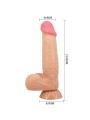 PRETTY LOVE SLIDING SKIN SERIES DILDO REALISTICO CON VENTOSA PIEL DESLIZANTE CONTROL REMOTO NATURAL 218 CM