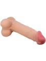 PRETTY LOVE SLIDING SKIN SERIES DILDO REALISTICO CON VENTOSA PIEL DESLIZANTE 24 CM