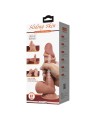 PRETTY LOVE SLIDING SKIN SERIES DILDO REALISTICO CON VENTOSA PIEL DESLIZANTE MORENO 206 CM
