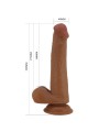 PRETTY LOVE TALLEN DILDO REALISTICO 22 CM MULATO