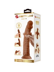 PRETTY LOVE SHARIFE DILDO REALISTICO 25 CM MULATO