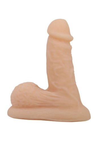 PRETTY LOVE WILDON DILDO ULTRA REALISTICO Y ELASTICO 10 CM NATURAL