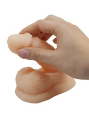 PRETTY LOVE WILDON DILDO ULTRA REALISTICO Y ELASTICO 10 CM NATURAL