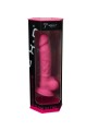 SILEXD MODELO 1 PENE REALISTICO SILICONA PREMIUM SILEXPAN ROSA FLUORESCENTE 175 CM