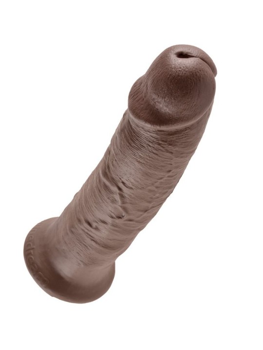 KING COCK 10 PENE MARRON 254 CM