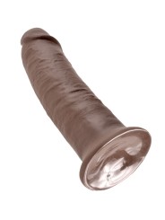 KING COCK 10 PENE MARRON 254 CM