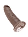 KING COCK 10 PENE MARRON 254 CM