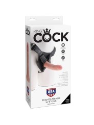 KING COCK HARNESS CON PENE REALISTICO 1520 CM