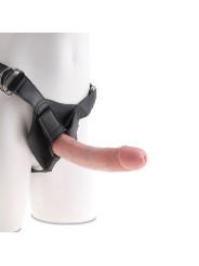 KING COCK HARNESS CON PENE REALISTICO NATURAL 203 CM