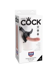 KING COCK HARNESS CON PENE REALISTICO NATURAL 203 CM