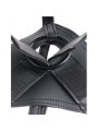 KING COCK HARNESS CON PENE REALISTICO NEGRO 229 CM