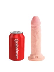 KING COCK DILDO TRIPLE DENSIDAD 15 CM