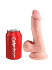KING COCK DILDO TRIPLE DENSIDAD 14 CM